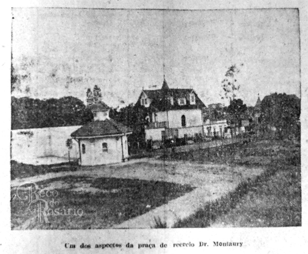 Praça José Montaury em 1928. Correio do Povo, 30/12/1928. Hemeroteca do AHMMV.