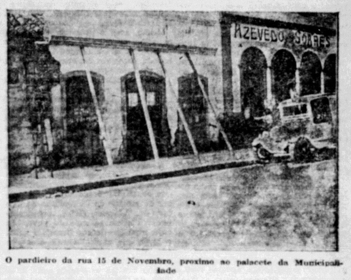 Na rua 15 de Novembro. Estado do Rio Grande, 16/01/1930, p. 7. Hemeroteca Digital da Biblioteca Nacional.