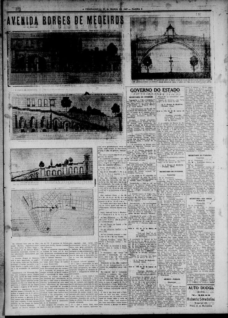 A Federação - 24-03-1927 p2 - Borges de Medeiros projeto - BN Hemeroteca Digital