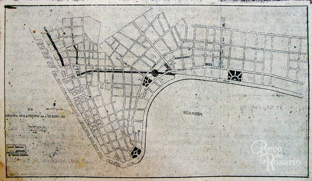 "Ligação da avenida Borges de Medeiros com a avenida Beira Rio". A Federação, 24/03/1927, p. 2. Hemeroteca do Arquivo Histórico Municipal Moysés Vellinho.